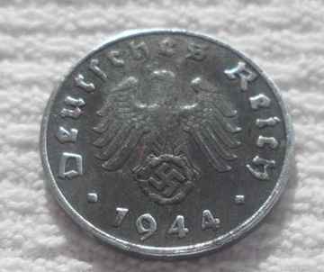 III Rzesza 1 reichspfennig 1944 E Muldenhütten