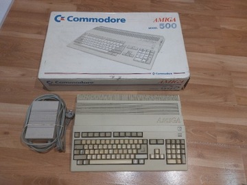 Amiga 500 w pudełku 