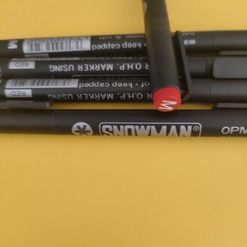 Marker permanentny czerwony Showman M