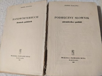 Podręczny słownik polsko-niemiecki niemiecko-polsk