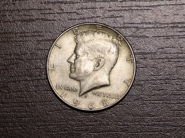 Half dollar 1968