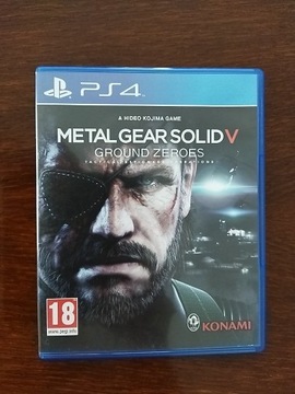 Metal Gear Solid V Ground Zeroes PS4