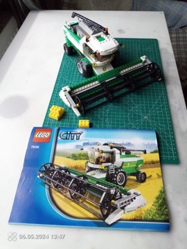 Lego Kombajn 7636 z pudełkiem i instrukcją komplet