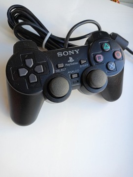 Oryginalny Pad Sony PS2 Dualshock 2 czarny black