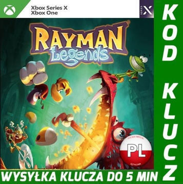 RAYMAN LEGENDS PL XBOX ONE & SERIES / KOD / KLUCZ