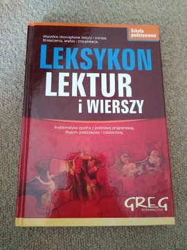 Leksykon lektur i wierszy szkoła podstawowa GREG