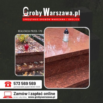 Sprzątanie grobów Warszawa i okolice