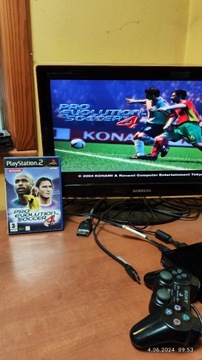 Pro Evolution Soccer 4 PS2 3xA przetestowana 