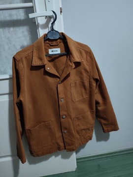 Kurtka Weekday Generic Jacket Tobacco oversize