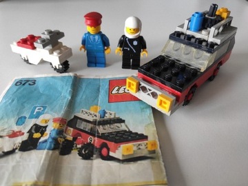 Lego 673 Rally Repair Crew legoland system town 