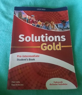Solutions Gold  podrecznik