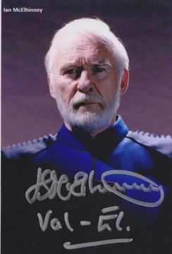 Ian McElhinney - Gra o tron - autograf