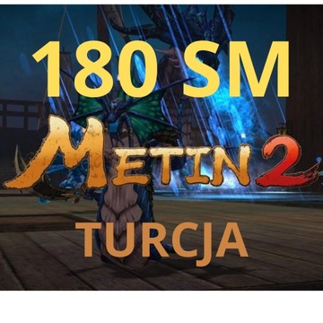KOD Metin2 TR Turcja 180 SM SMOCZE MONETY Anadolu
