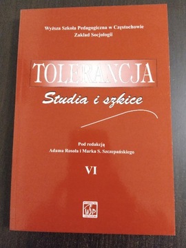 Tolerancja - Studia i Szkice VI, WSP ZS