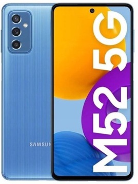 Samsung Galaxy M52 6 GB 128 GB niebieski GW 24MCE