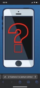 Iphone 3 W 1 kraj  simlock iCloud czarna  lista 