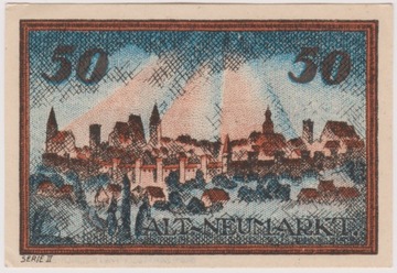 Neumarkt (Środa Śl.), 50 Pf, 10.10.1921 (II)