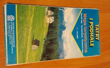 Tatry I Podhale- mapa turystyczna 