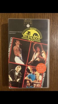 QUEEN Koncert LIVE VHS