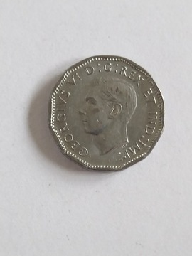 Canada 5 Cents 1944