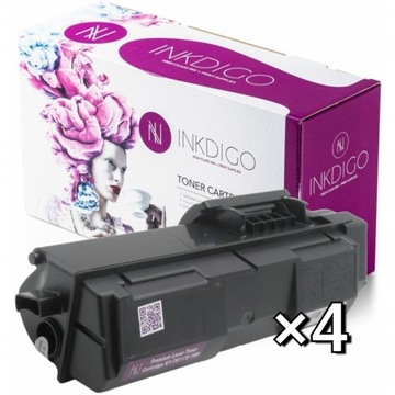 4 tonery INKDIGO (KY-TK1170-1) czarne, KYOCERA