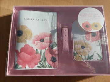 Laura Ashley Etui na paszport, zawieszka do bagażu