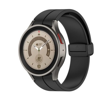 Czarny pasek Galaxy Watch (UNIWERSALNY)