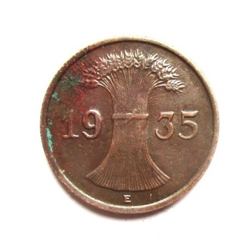 1 Pfennig 1935 r. E.  Niemcy