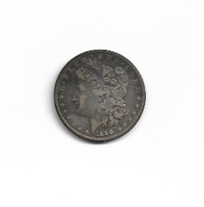 1890 S USA $1 Morgan Srebna Moneta