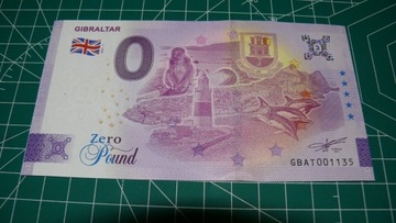 Banknot 0 Euro Gibraltar 2021-1