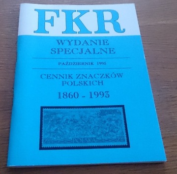 FKR - Cennik znaczków polskich 1860 -1993