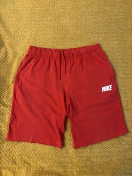 Spodenki dresowe Nike czerwone M sportowe szorty 