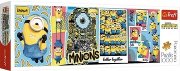 Puzzle 1000 Trefl 29049 Panorama - Minionki