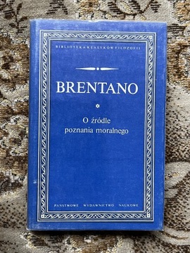 Brentano O źródle poznania moralnego BDB