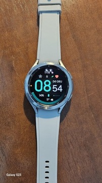Zegarek Samsung galaxy watch 4 classic 46mm srebrny wi-fi