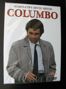 Columbo sezon 2, BOX 3 DVD, polski lektor/Nowa