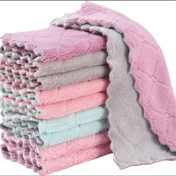 10 szt. Kolorowych ręczników kuchennych 