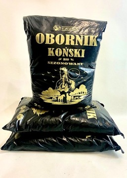 OBORNIK / NAWÓZ KOŃSKI 100% NATURALNY 80L