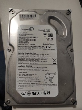 Dysk Seagate Barracuda 160GB SATA