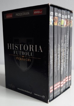 Historia futbolu - kolekcja 7 filmów DVD (15h) 