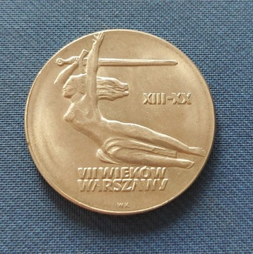 Moneta 10 złotych 1965r. Warszawska Nike