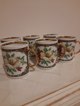 Karolina kubek kolekcjonerski lata '70 porcelana