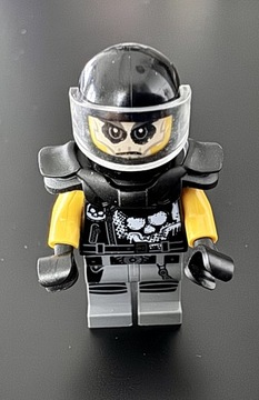 Lego Minifigurka njo399 Chopper Maroon
