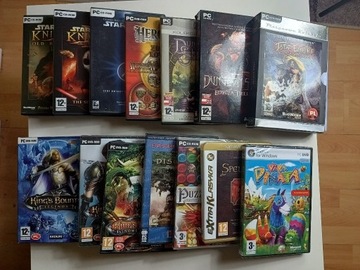 Cała moja kolekcja starych gier.