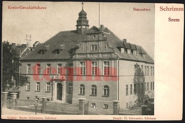 ŚREM Schrimm  Kreisgeschaftshaus starostwo