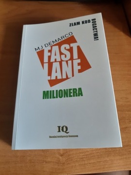 FAST LANE Milonera Złam Kod Bogactwa MJ DEMARCO - UNIKAT, NOWA