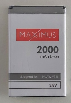 Bateria MAXXIMUS HUAWEI Y3 II 2000 mAh HB505076RBC