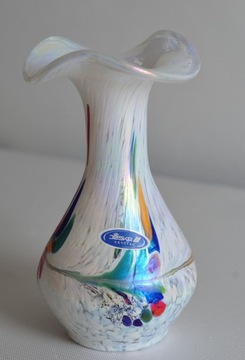 Piękny kolorowy wazon Joska Crystal