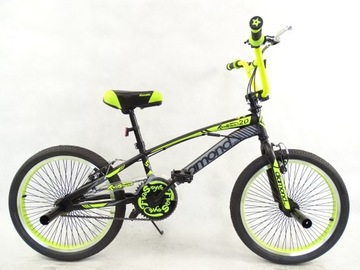 Rower BMX DIAMOND 20'' żółty 