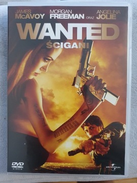 Wanted: Ścigani DVD McAvoy Jolie